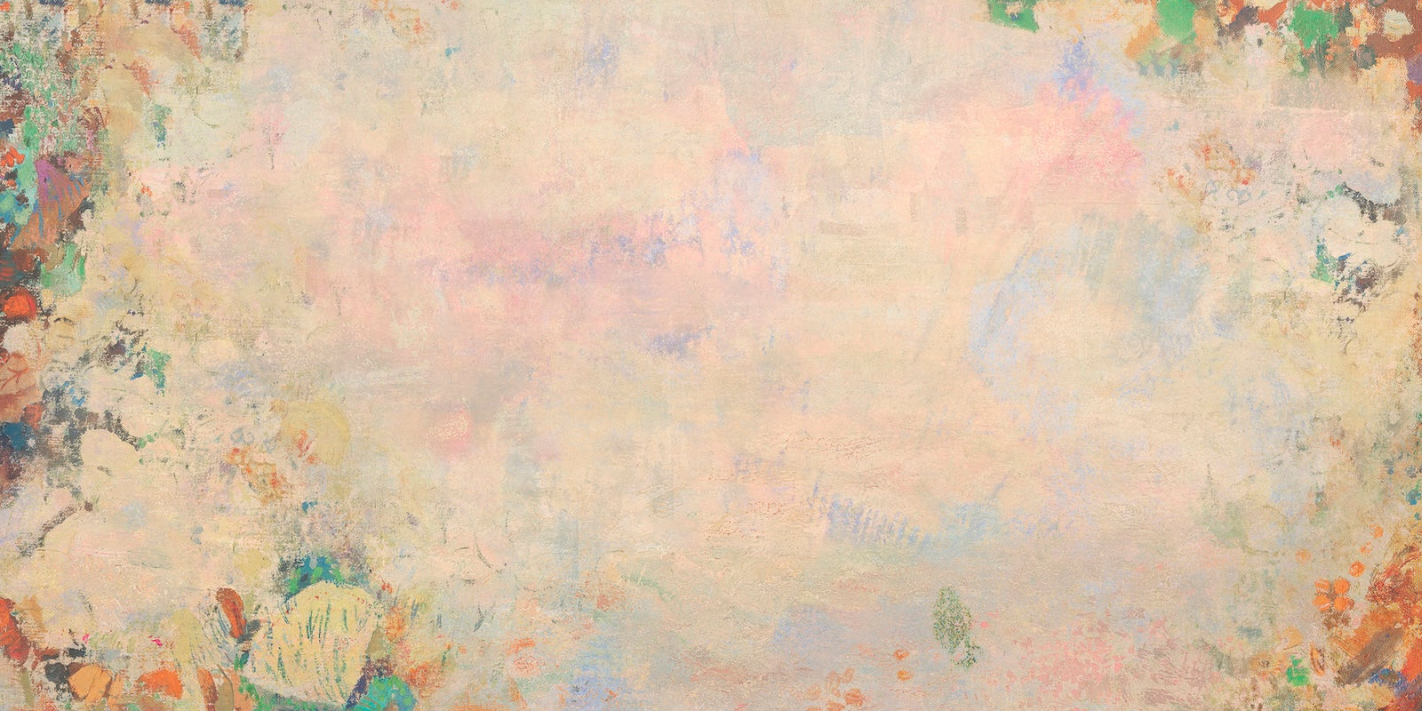 Papier Peint Abstrait - Aquarelle Impressionniste Pastel