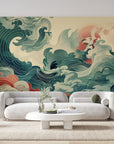 Papier peint 462 - mockup chambre