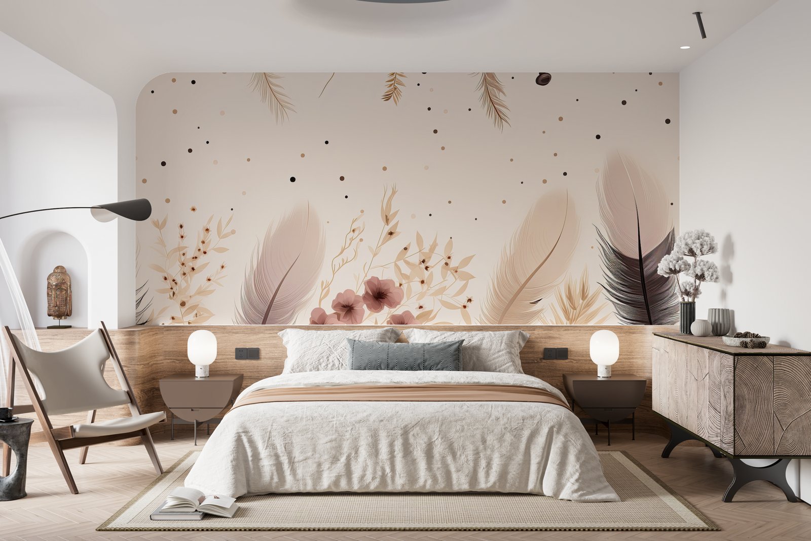 Papier peint 463 - mockup salon