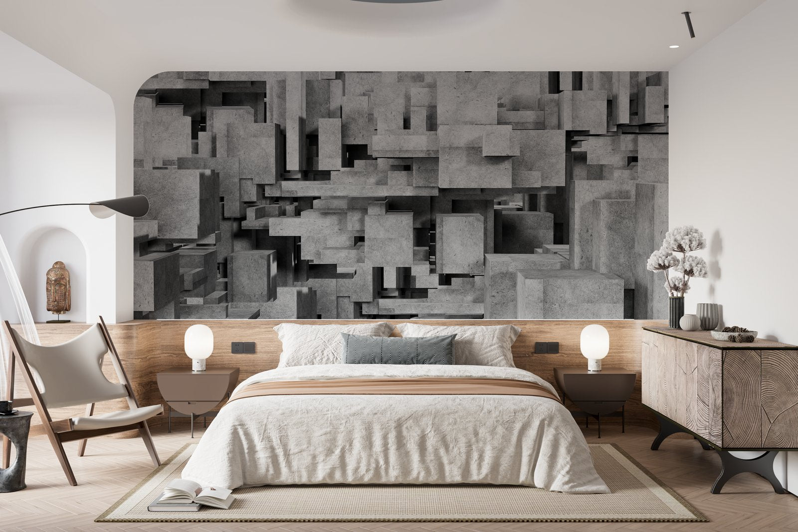Papier peint 465 - mockup salon
