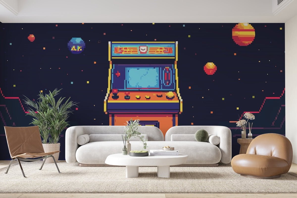 Papier peint 471 - mockup chambre