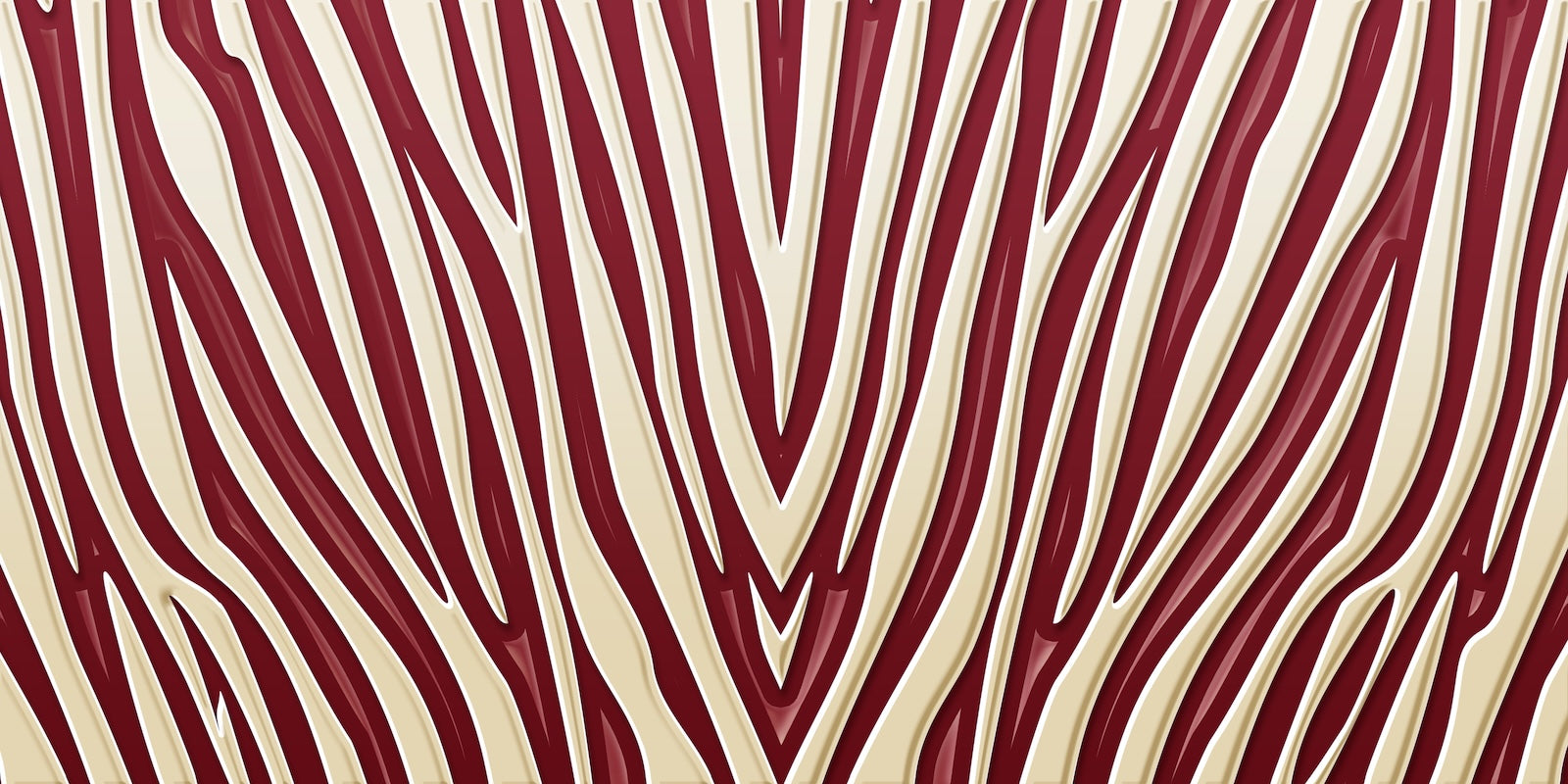 Papier Peint Abstrait - Rayures Rouges