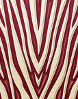 Papier Peint Abstrait - Rayures Rouges