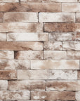 Papier Peint Pierre - Briques Beige
