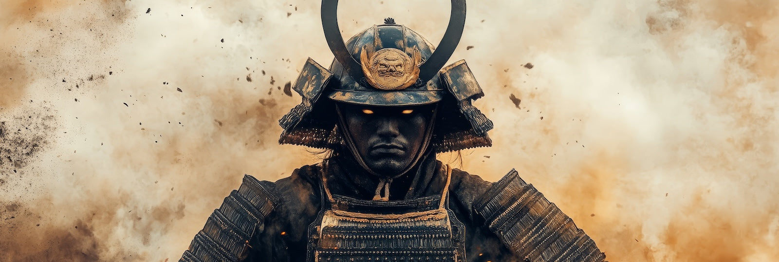 Papier Peint Samouraï - Guerrier Sombre