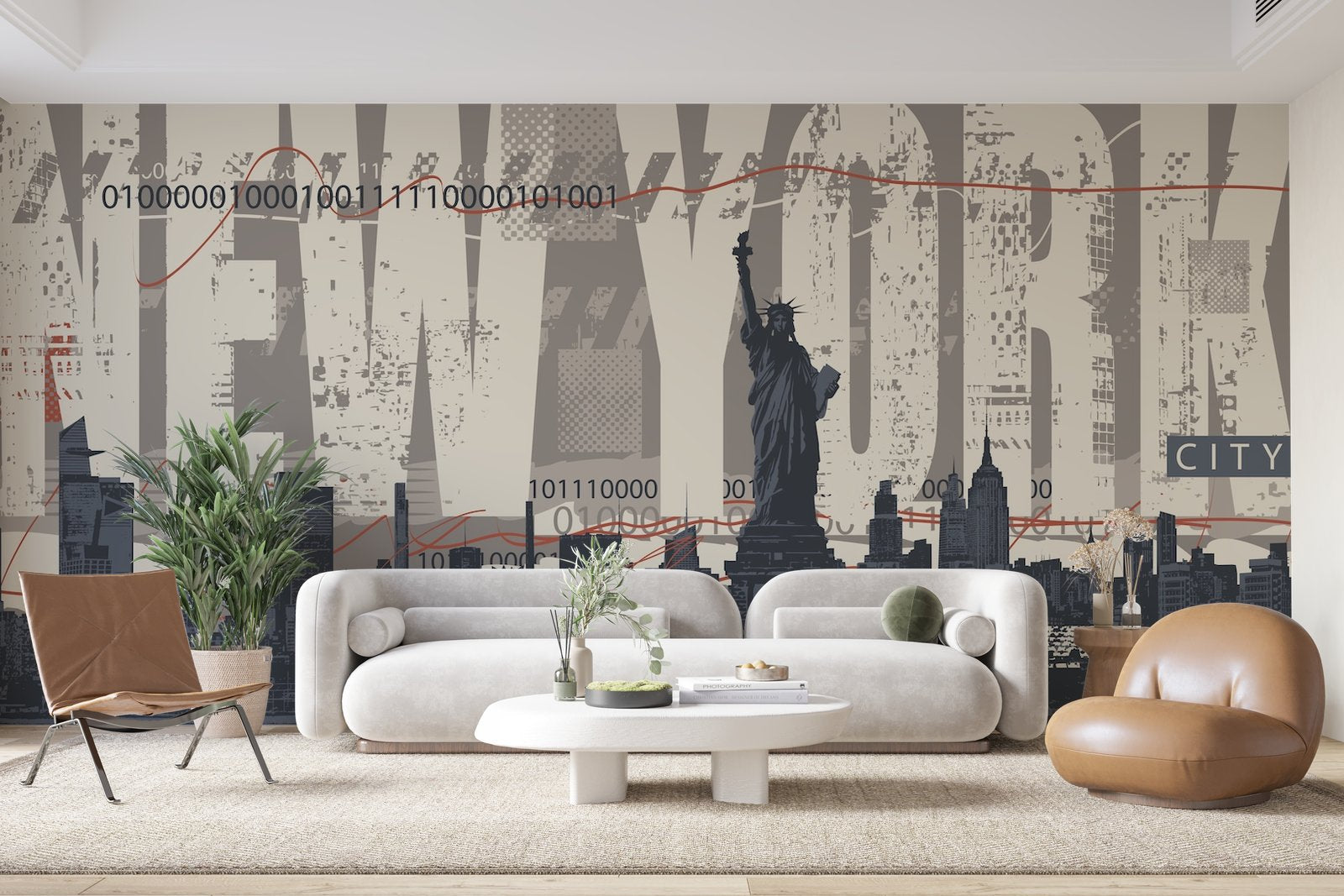 Papier peint 479 - mockup chambre