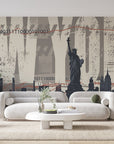 Papier peint 479 - mockup chambre