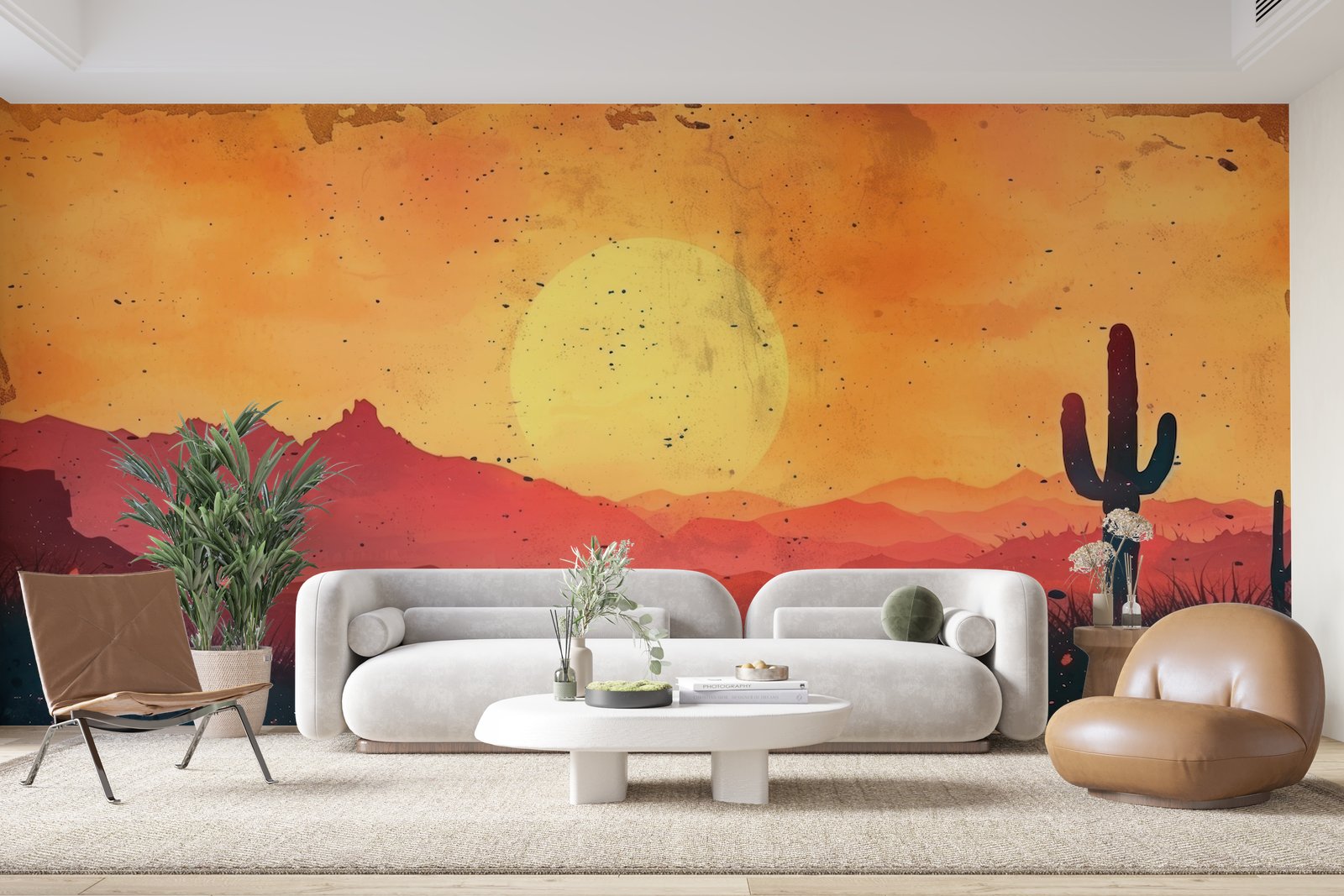 Papier peint 484 - mockup chambre