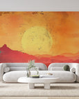 Papier peint 484 - mockup chambre