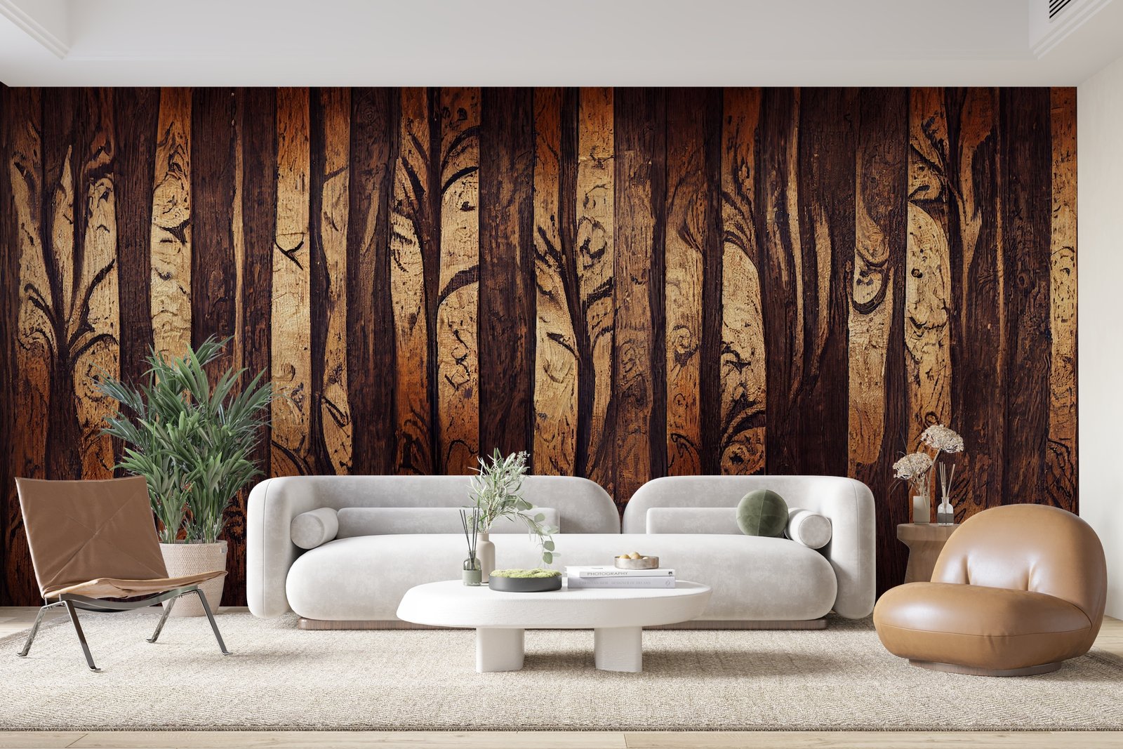 Papier peint 487 - mockup chambre