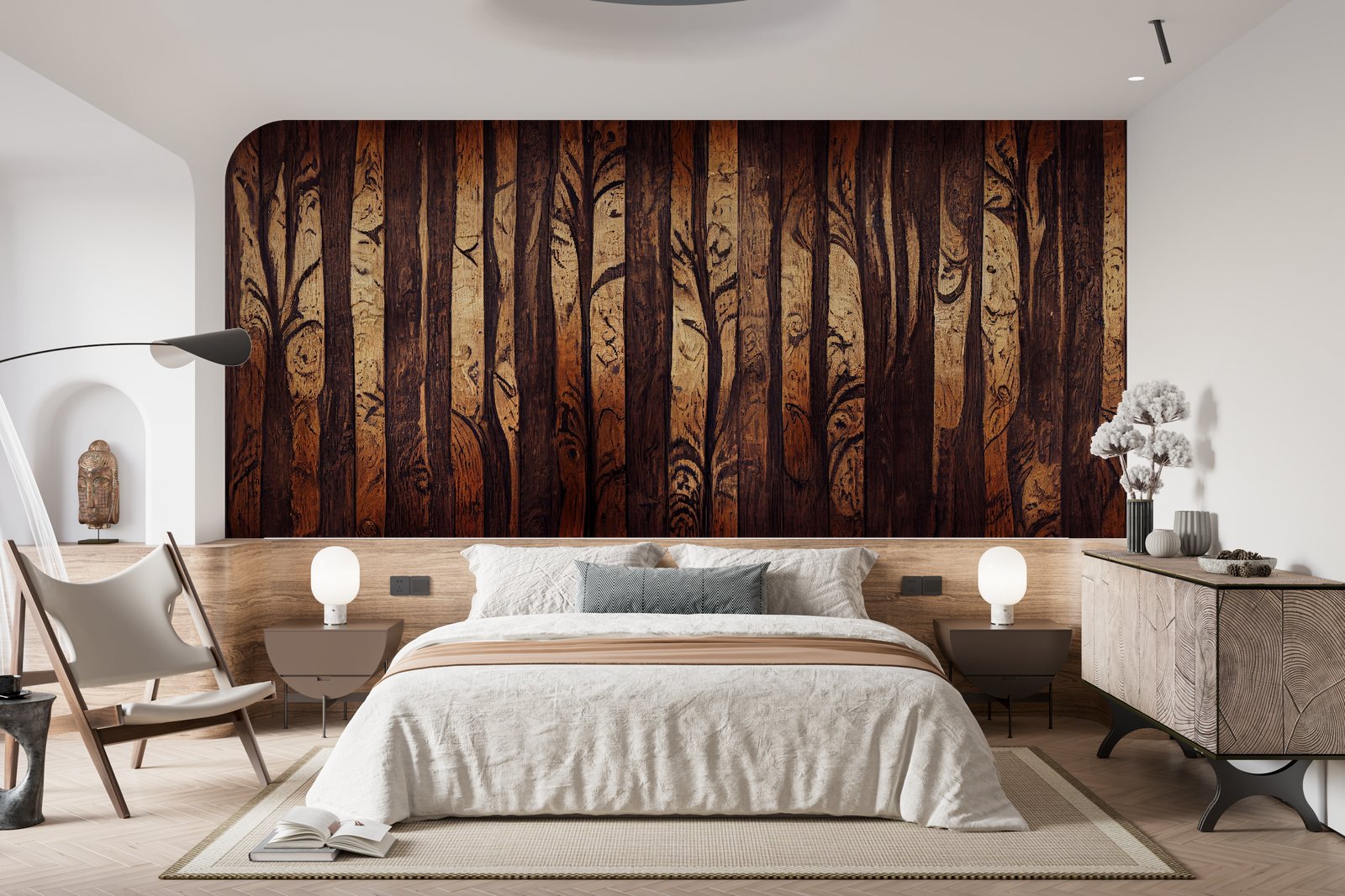 Papier peint 487 - mockup salon