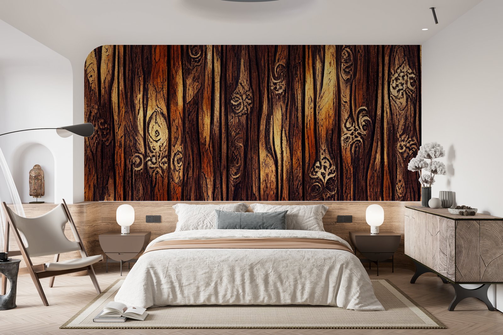 Papier peint 488 - mockup salon