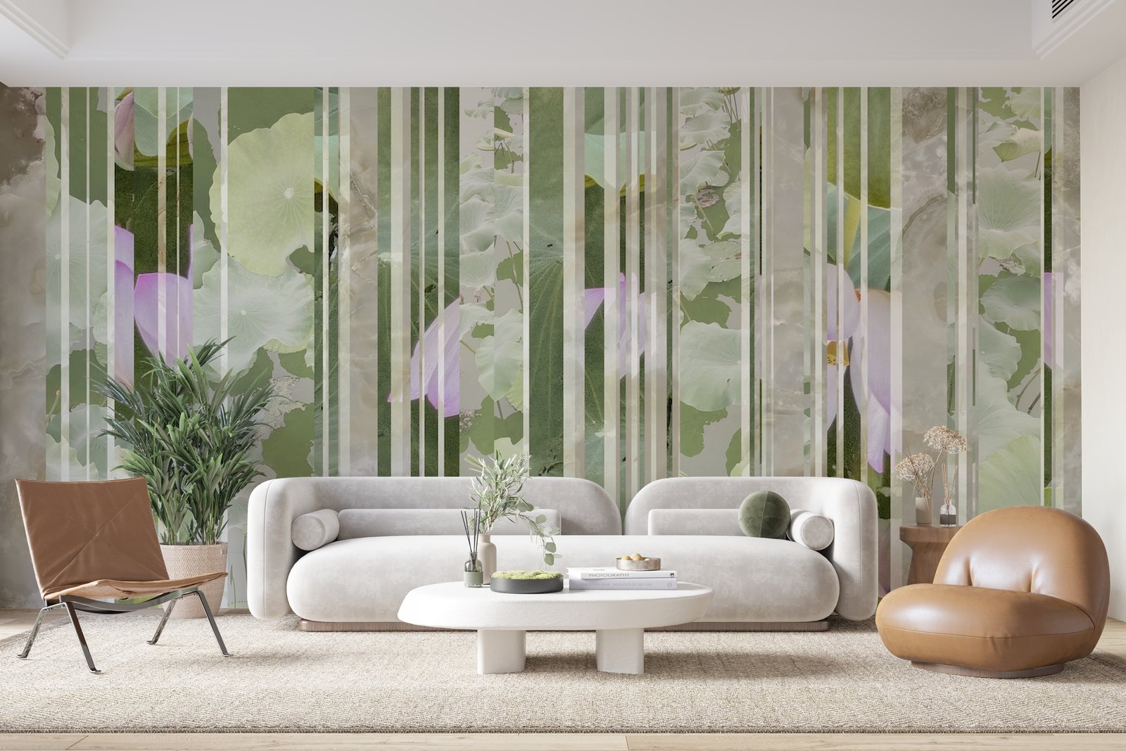 Papier peint 490 - mockup chambre