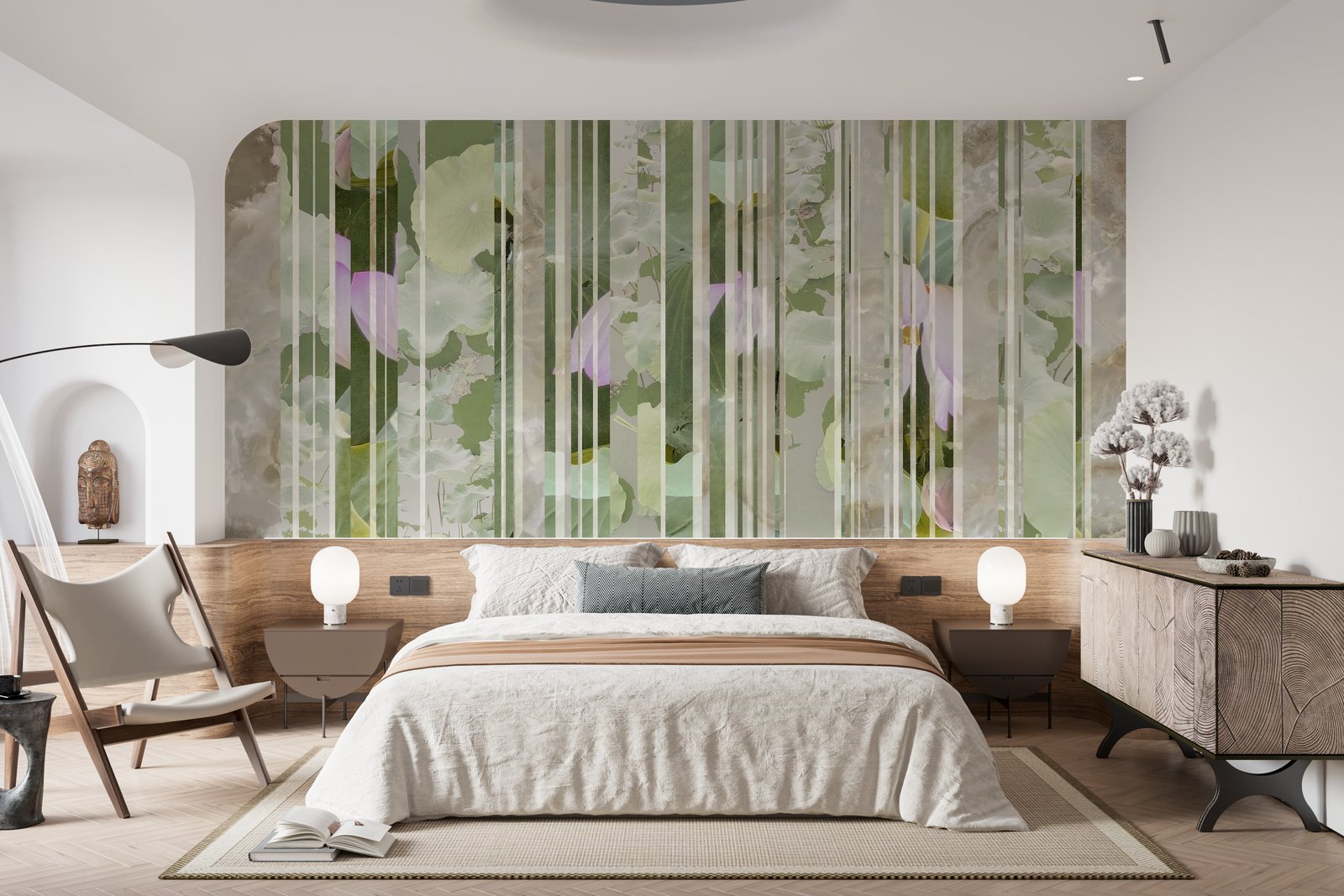 Papier peint 490 - mockup salon