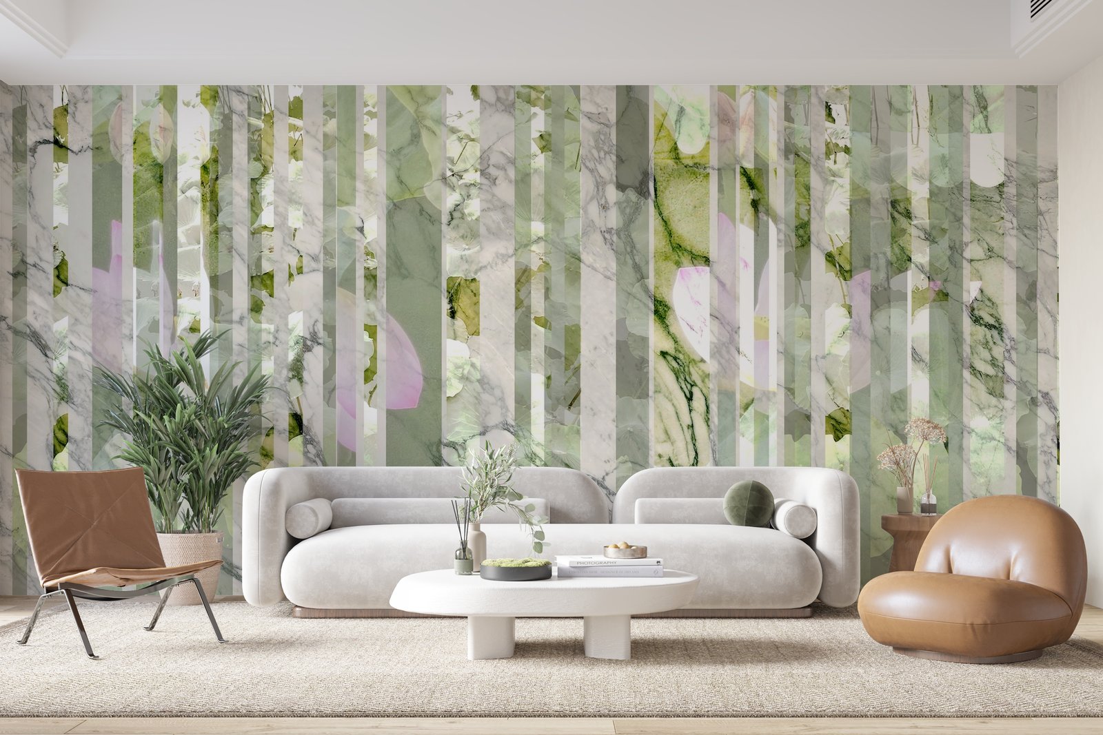 Papier peint 491 - mockup chambre