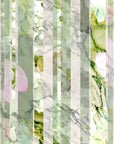 Papier Peint Floral - Motif Vert Pastel Délicat