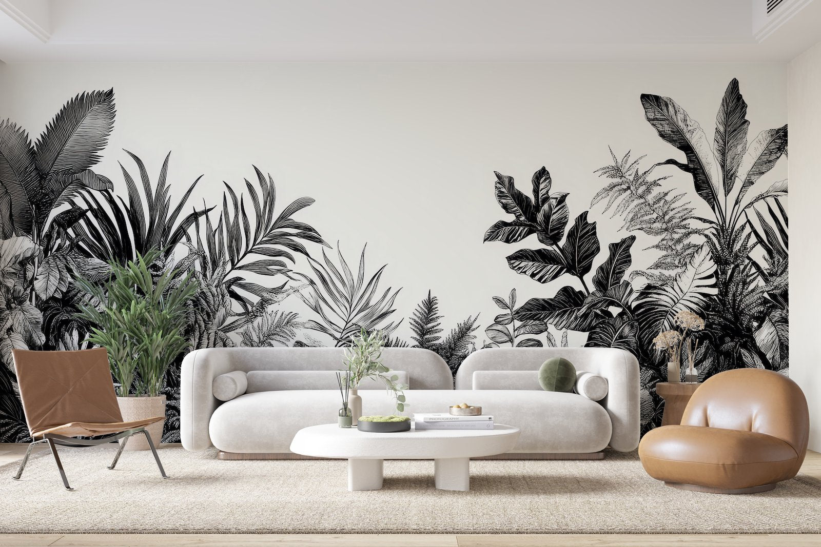 Papier peint 493 - mockup chambre
