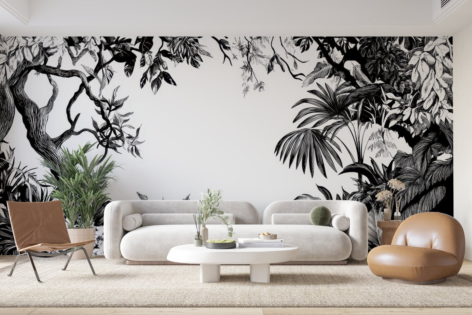 Papier peint 494 - mockup chambre