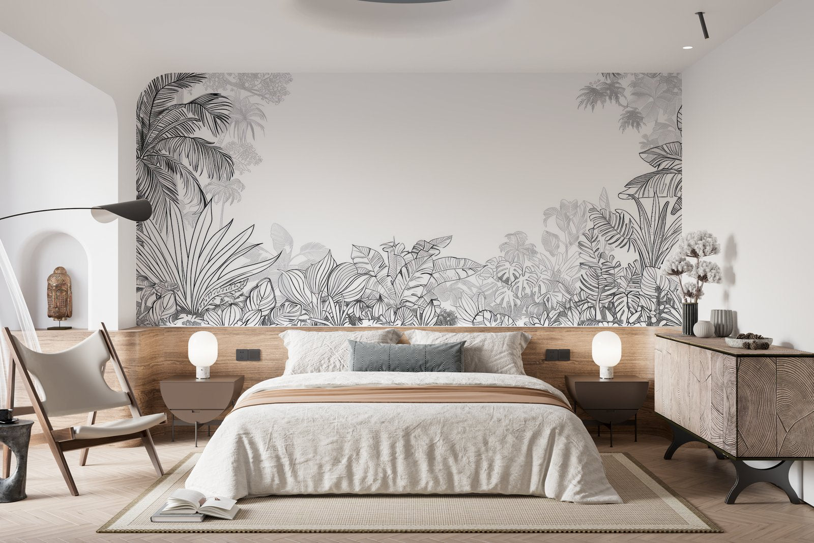 Papier peint 496 - mockup salon