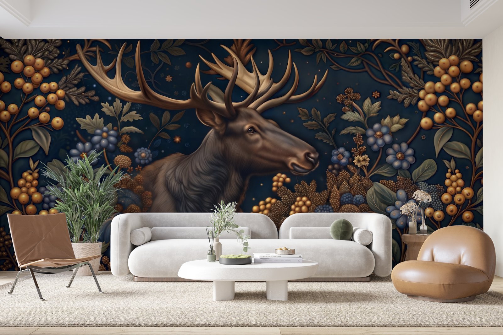 Papier peint 498 - mockup chambre