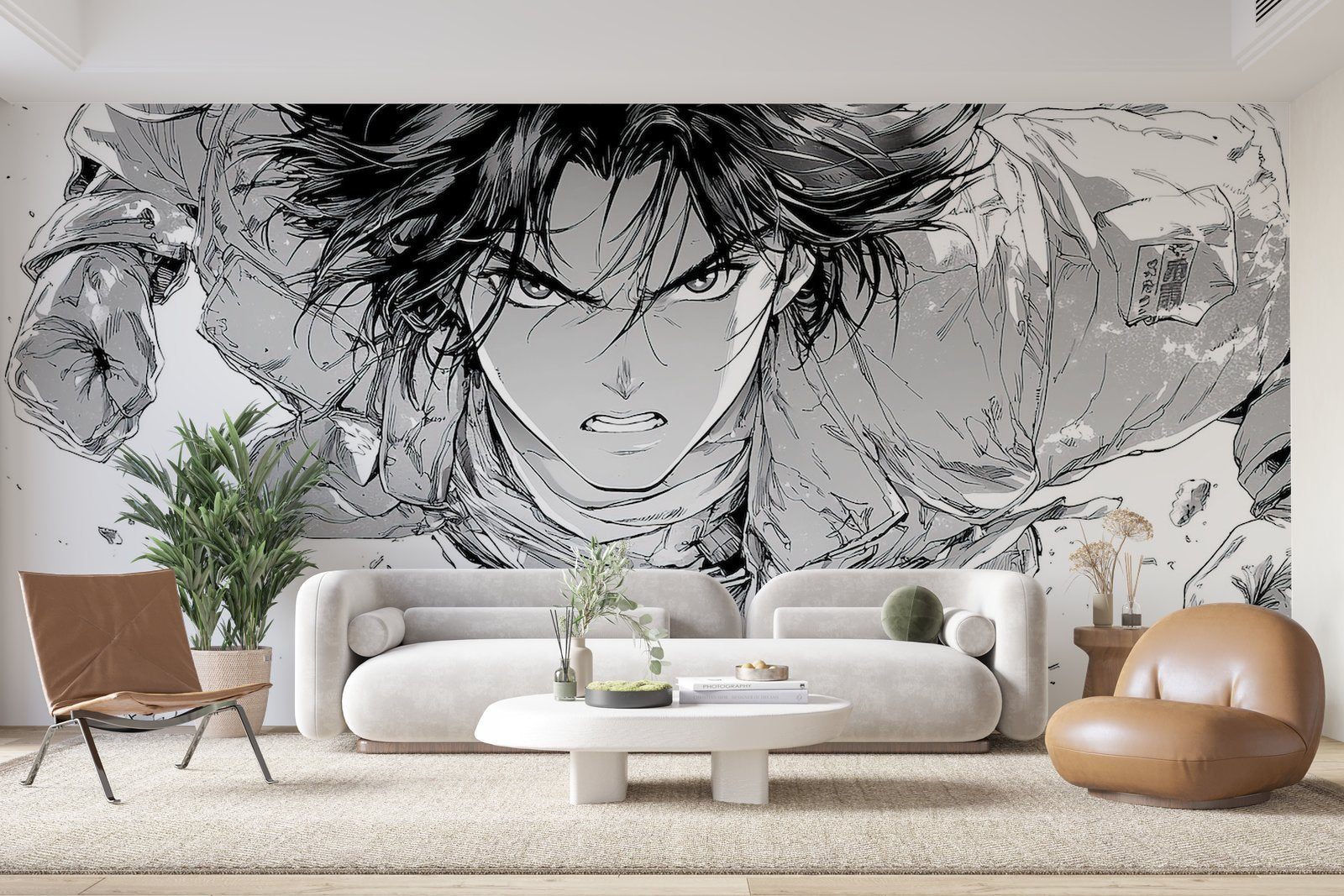 Papier peint 499 - mockup chambre