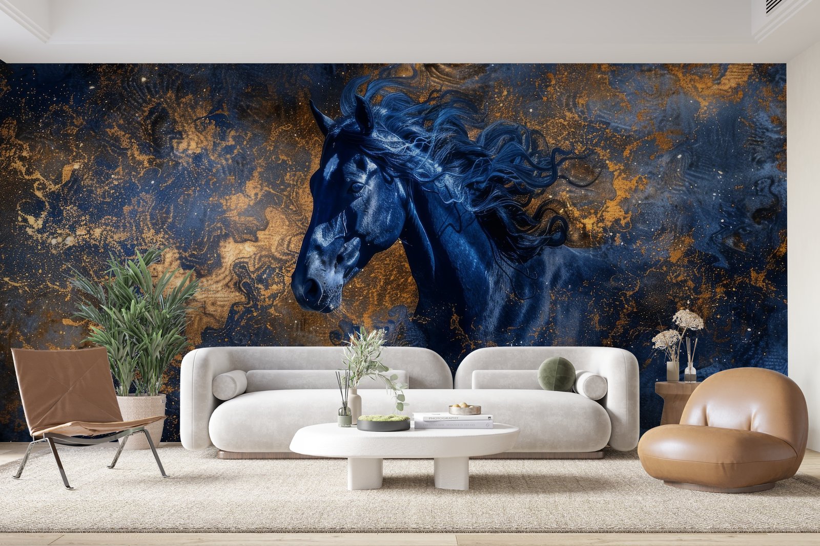 Papier peint 501 - mockup chambre