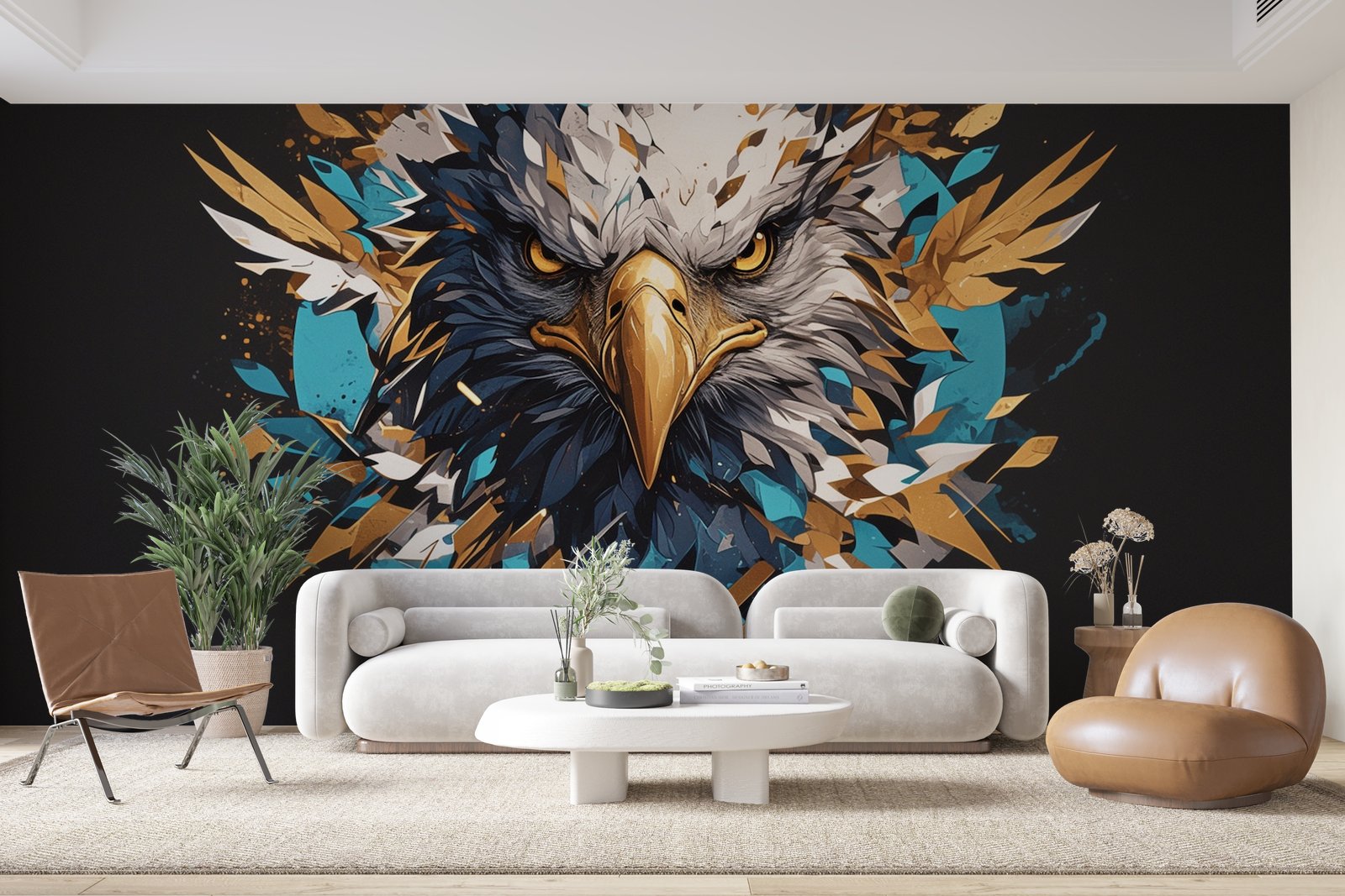 Papier peint 502 - mockup chambre