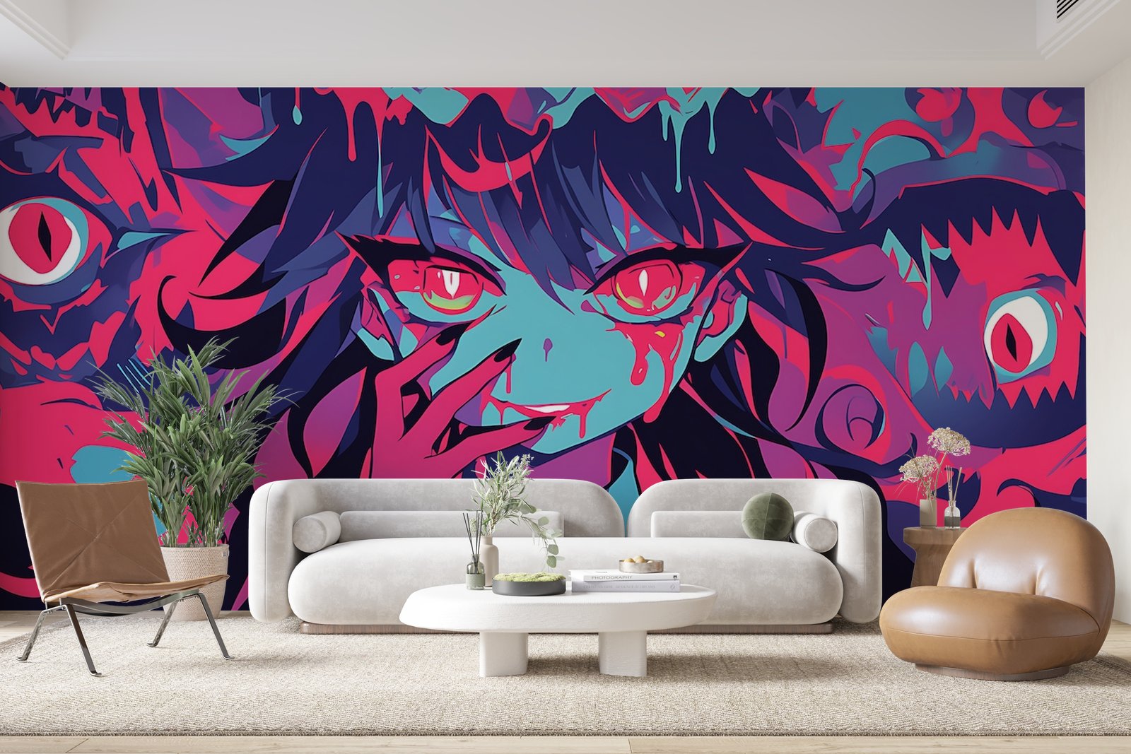 Papier peint 503 - mockup chambre