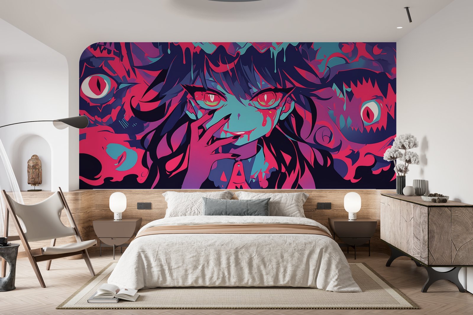 Papier peint 503 - mockup salon