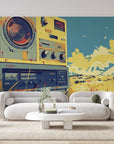 Papier peint 504 - mockup chambre