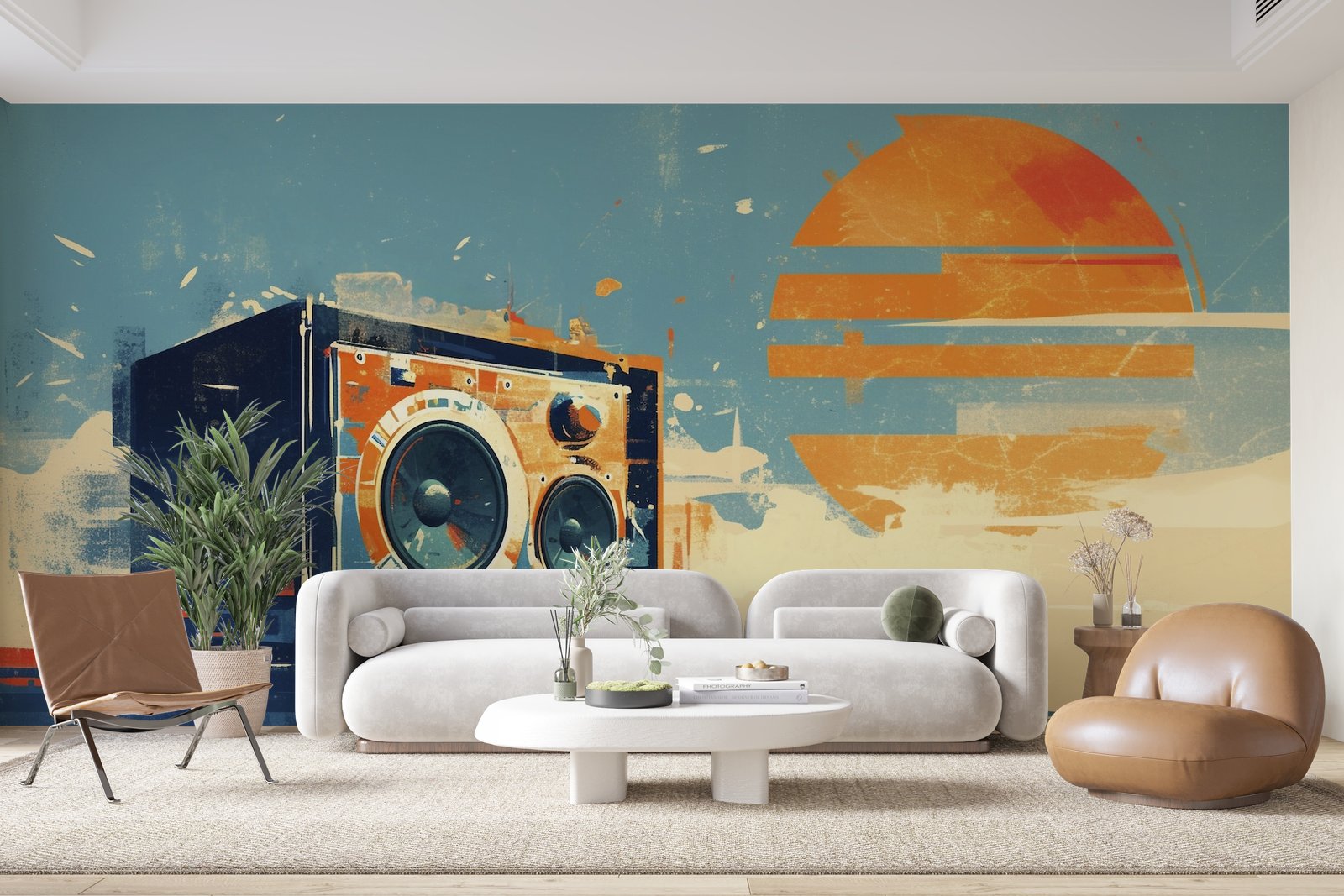 Papier peint 506 - mockup chambre