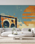 Papier peint 506 - mockup chambre
