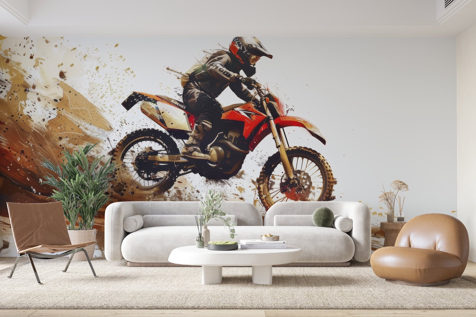 Papier peint 509 - mockup chambre