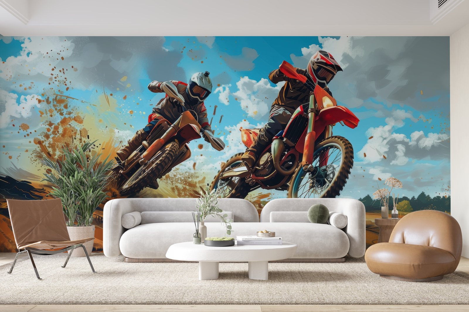 Papier peint 510 - mockup chambre