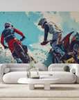 Papier peint 511 - mockup chambre