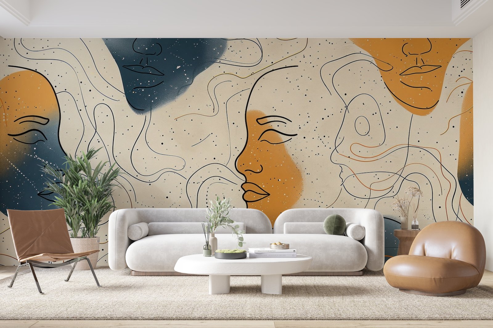 Papier peint 512 - mockup chambre