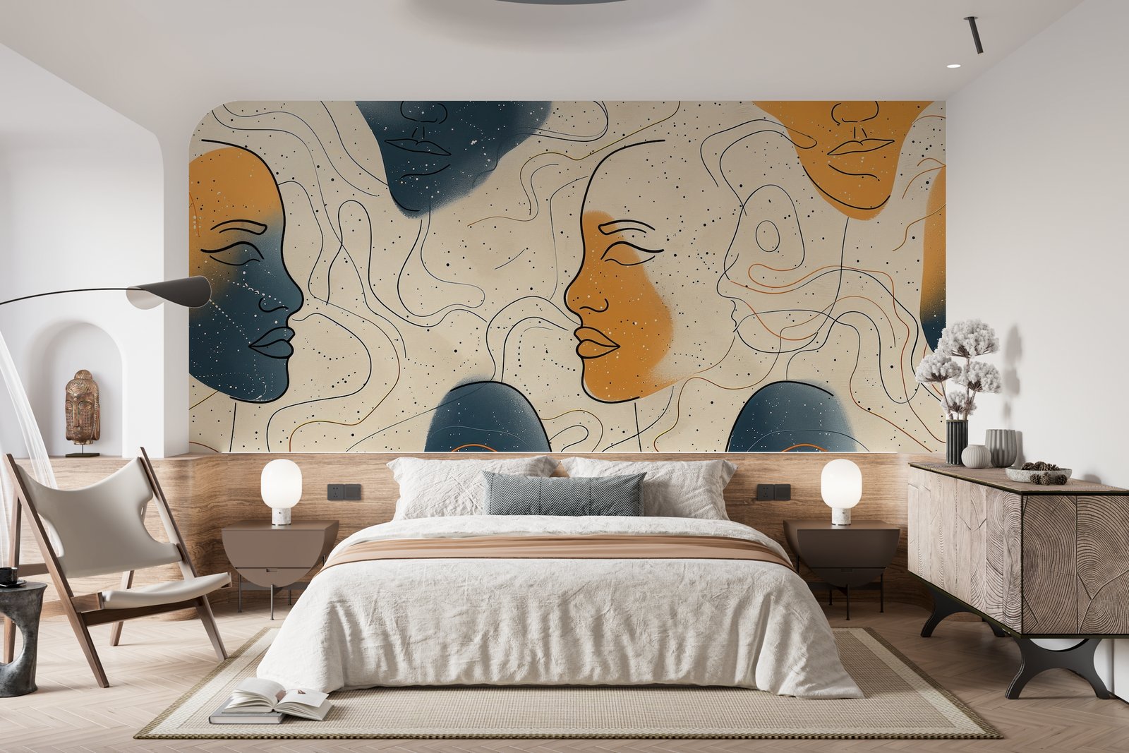 Papier peint 512 - mockup salon