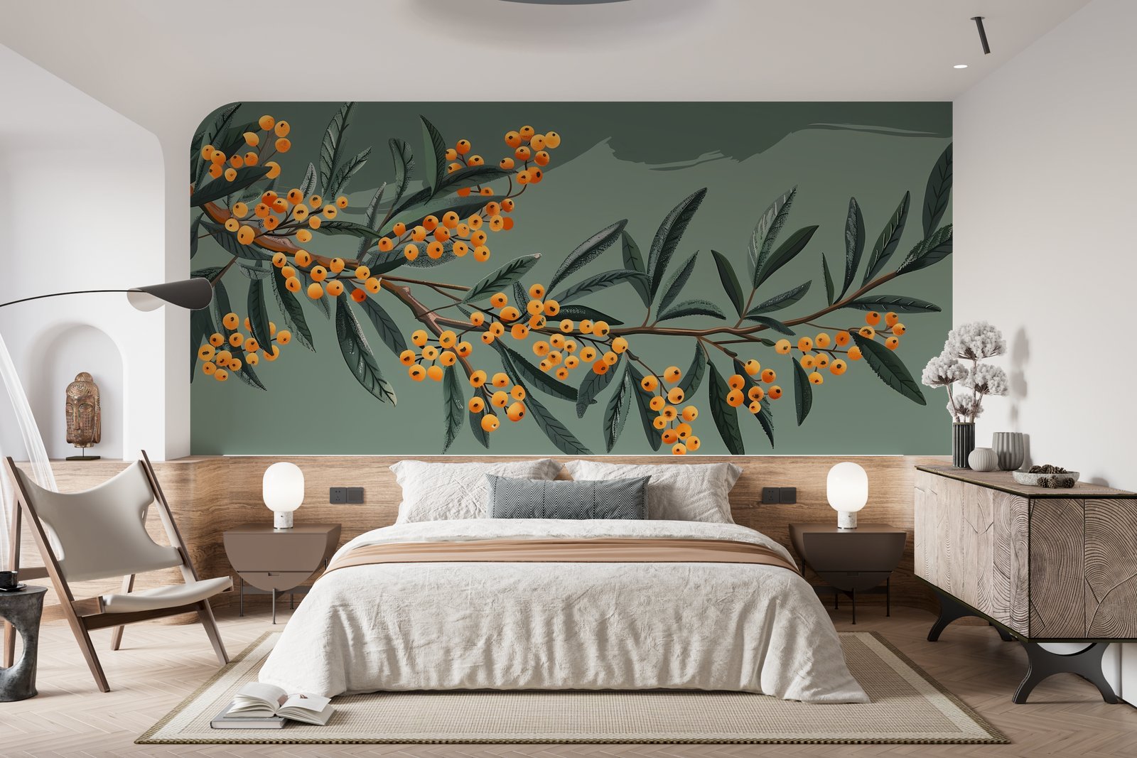 Papier peint 516 - mockup salon
