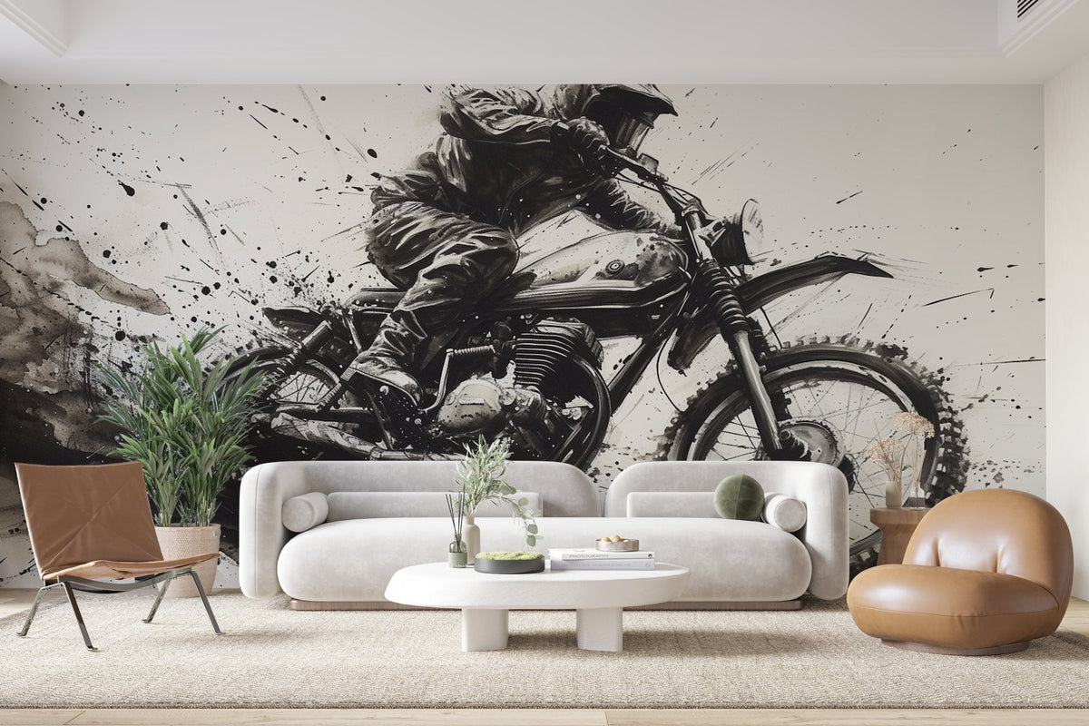 Papier peint 519 - mockup chambre