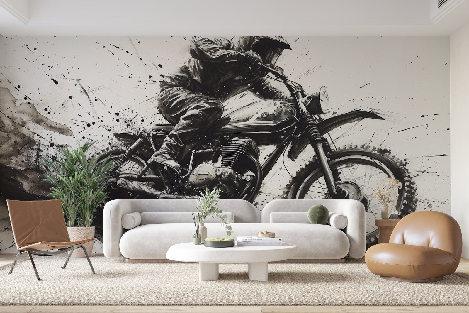 Papier peint 519 - mockup chambre