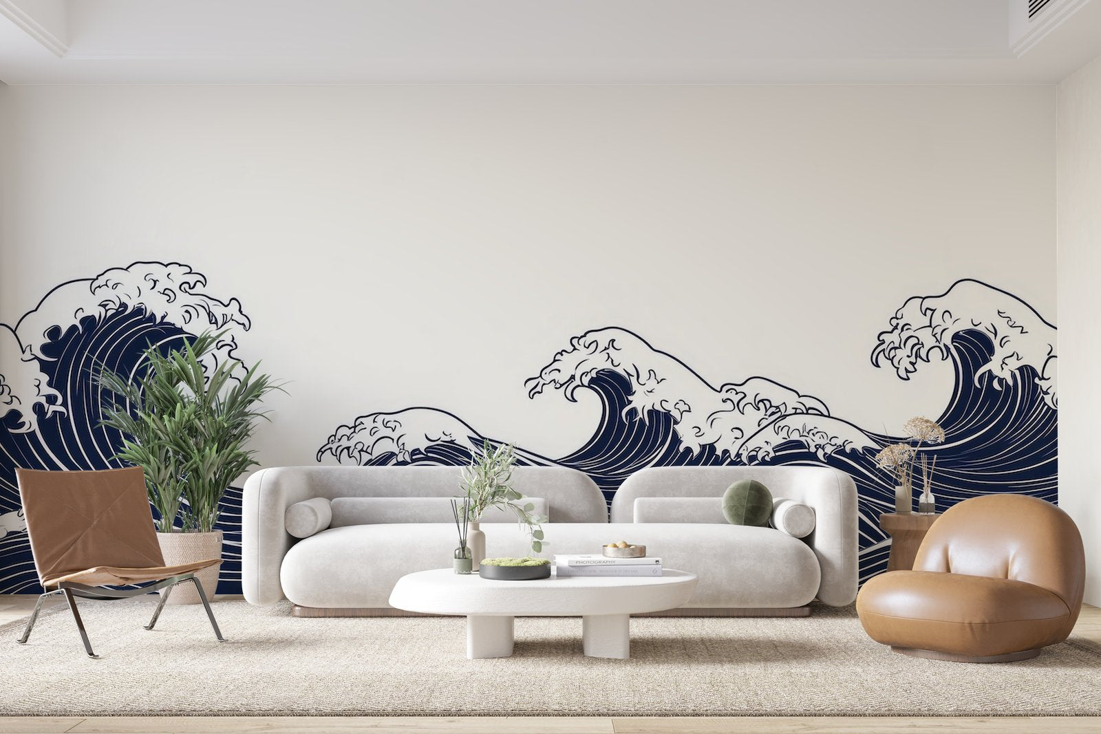 Papier peint 521 - mockup chambre