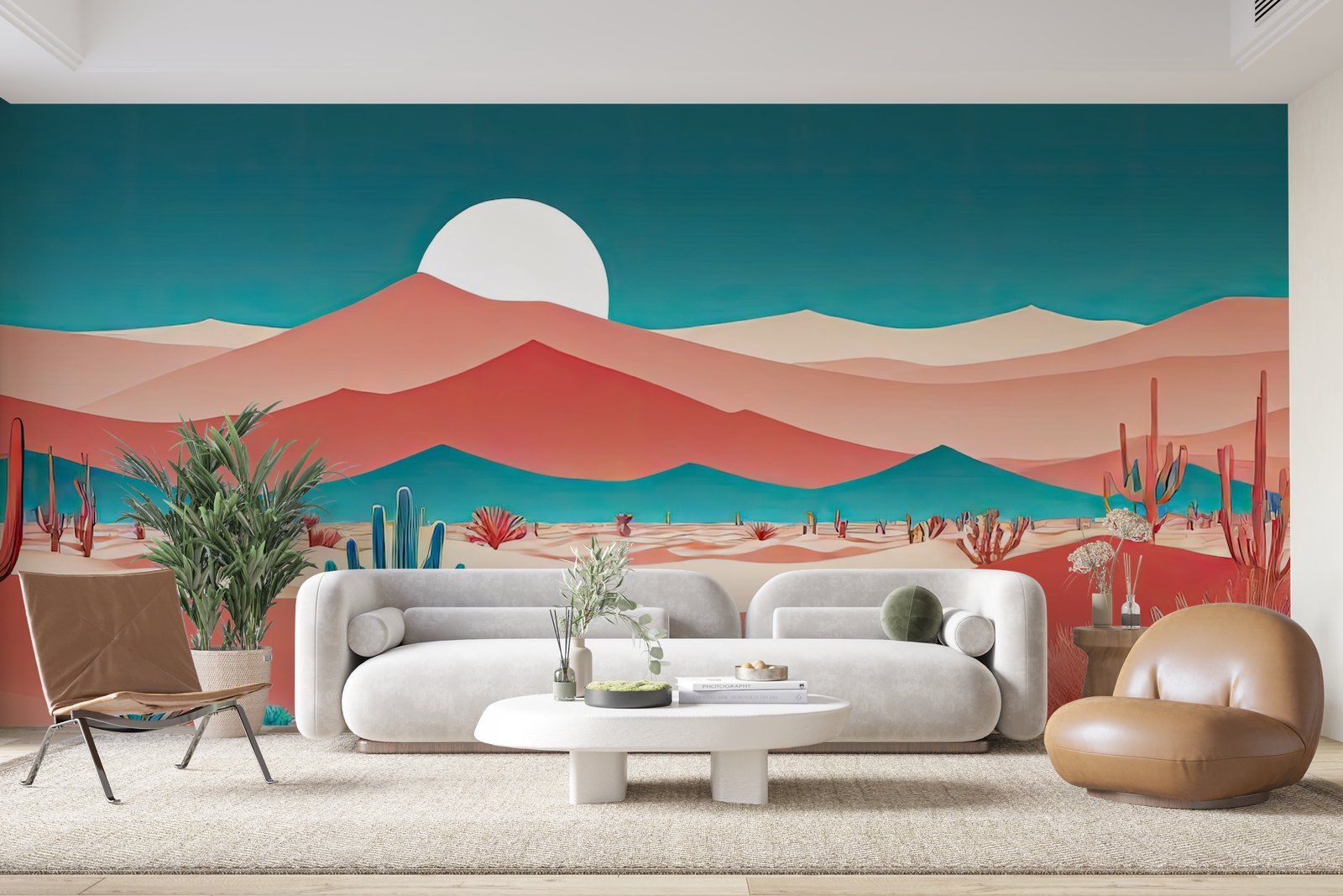 Papier peint 523 - mockup chambre