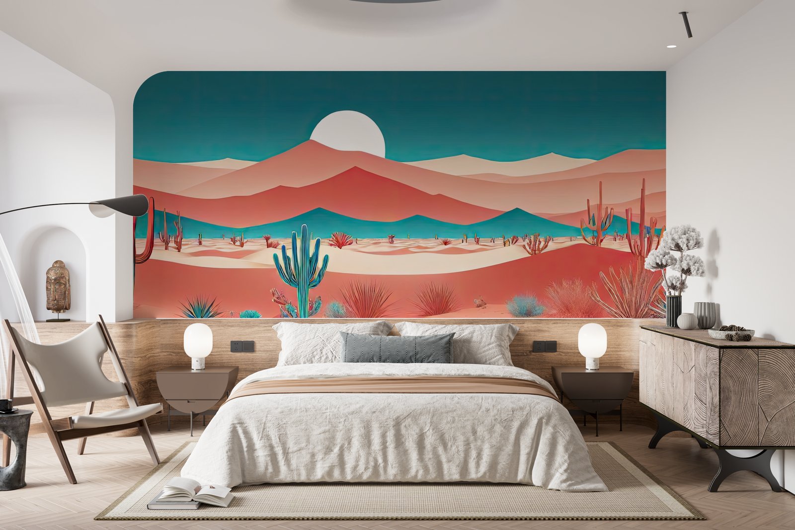 Papier peint 523 - mockup salon