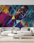 Papier peint 527 - mockup chambre