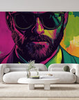 Papier peint 528 - mockup chambre