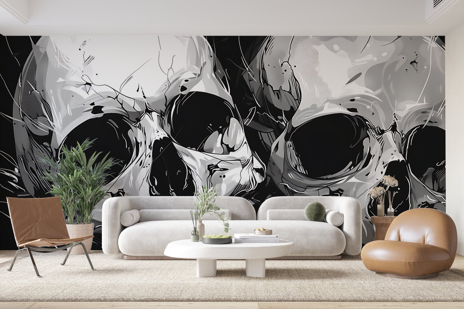 Papier peint 531 - mockup chambre