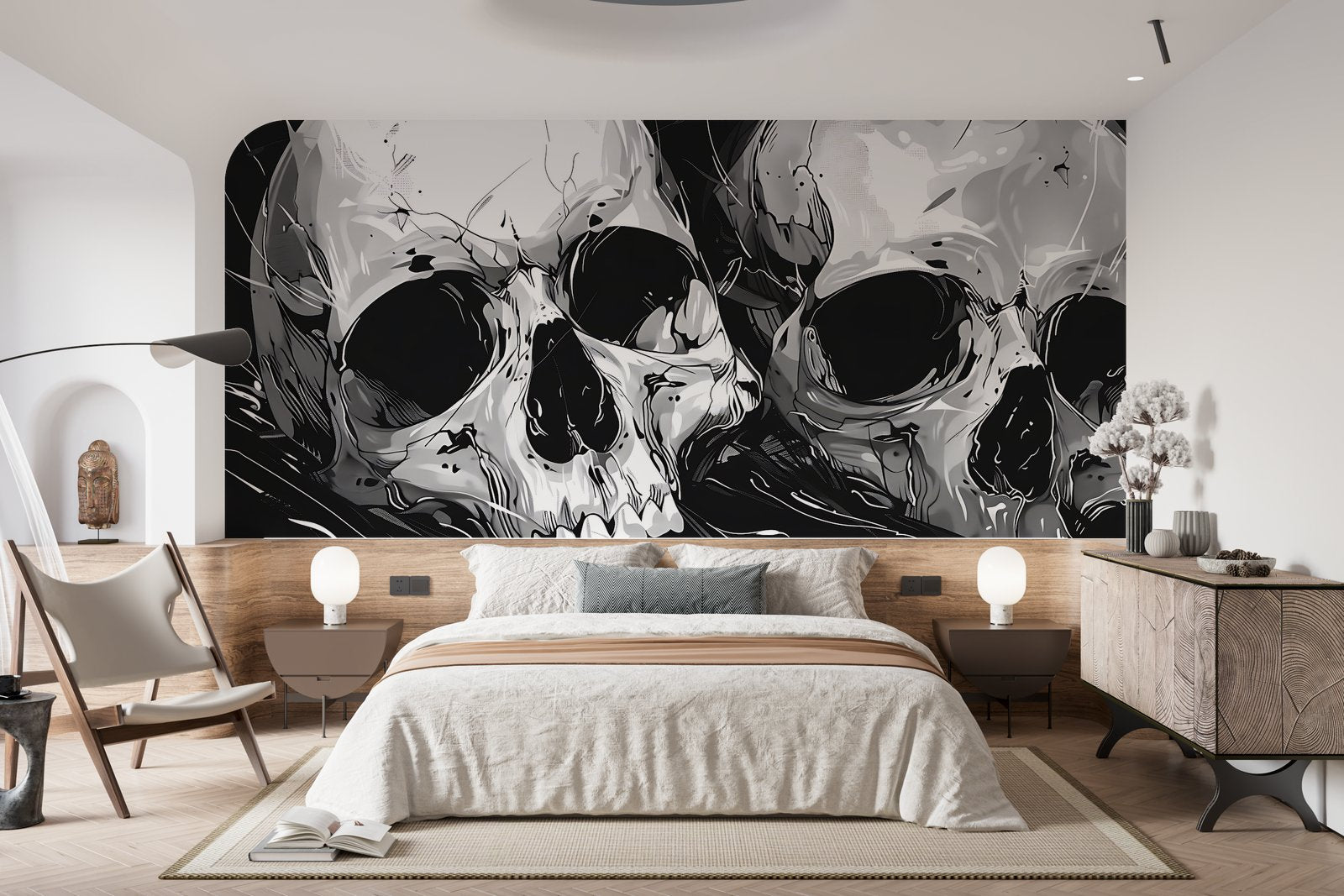 Papier peint 531 - mockup salon