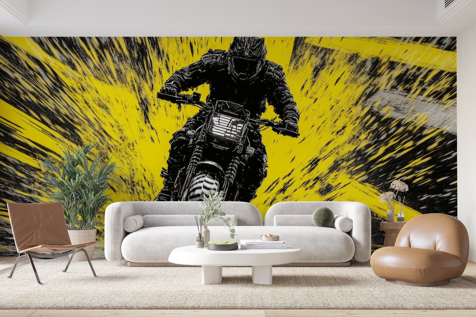 Papier peint 532 - mockup chambre