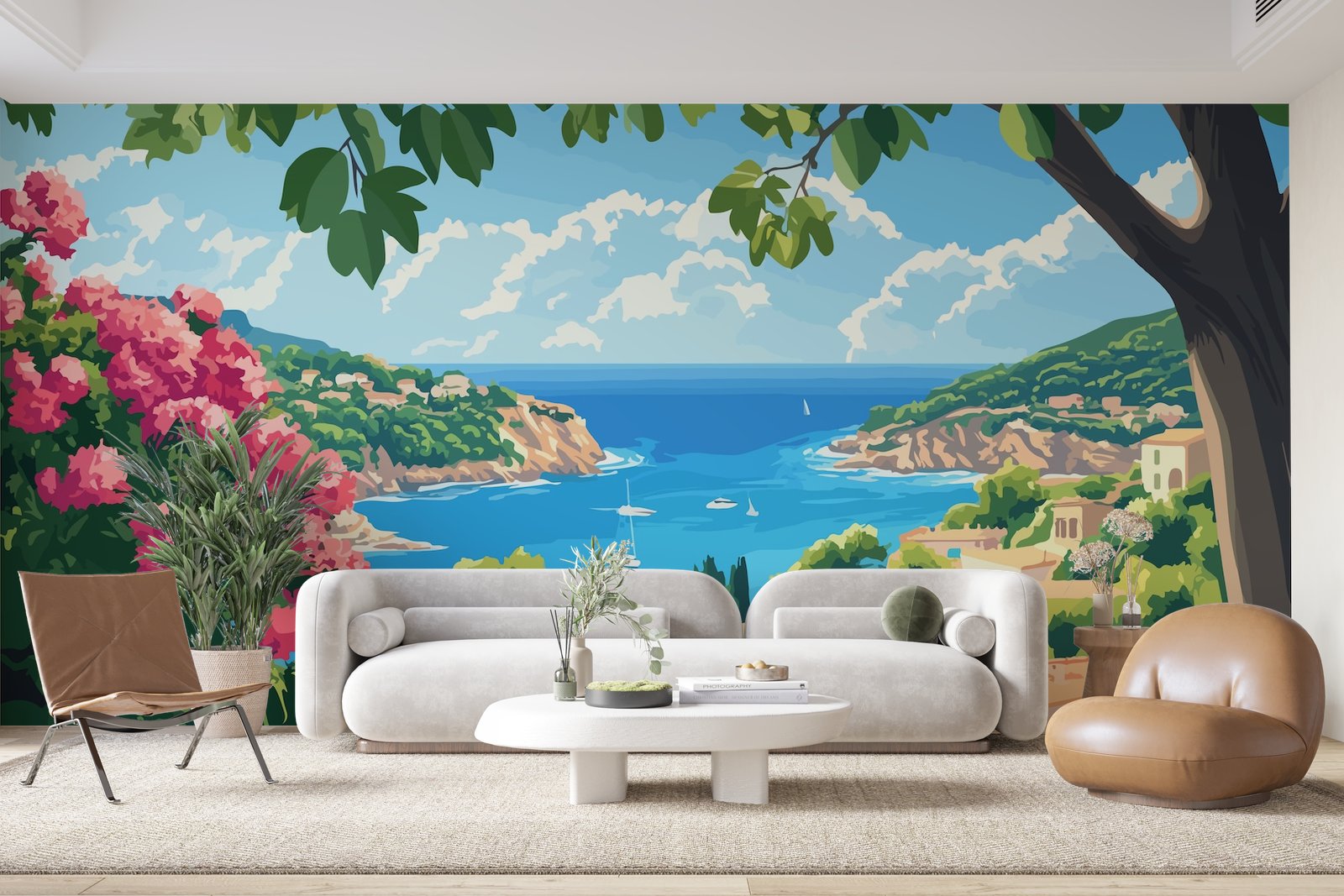 Papier peint 537 - mockup chambre