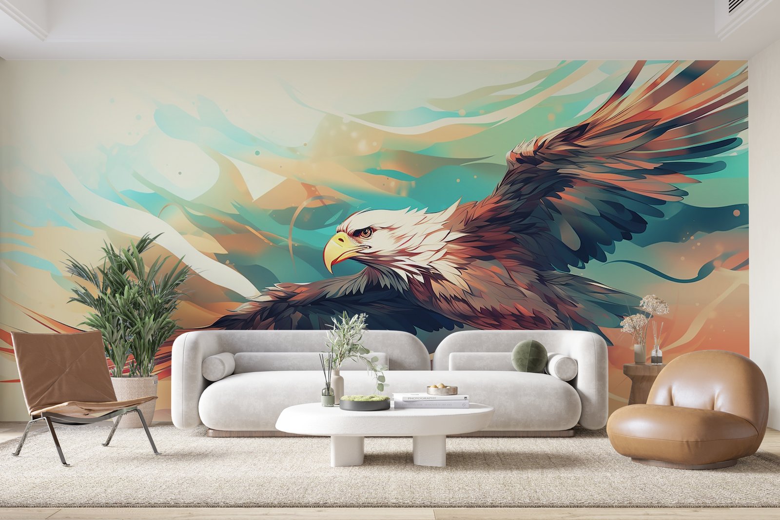 Papier peint 538 - mockup chambre